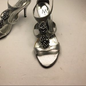 M by marinelli sparkling studded evening stiletto